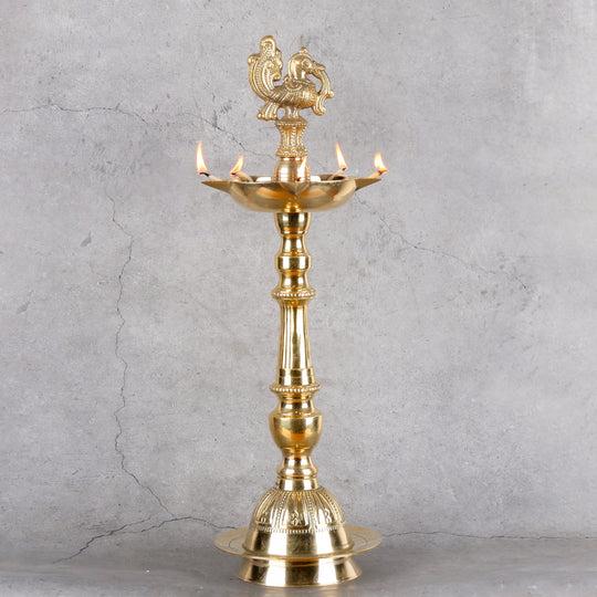 Brass Diya for Pooja | Metal Oil Lamps & Traditional Diyas for Temple | Copper Mart