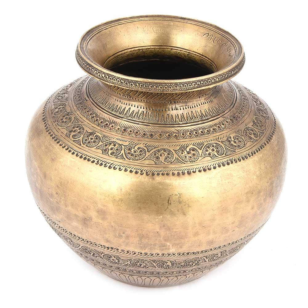 Brown Traditional Water Pot Indian