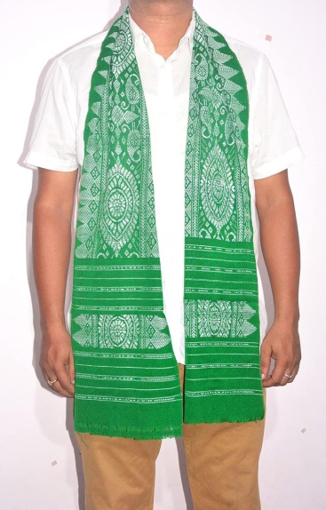 Buy Assam Bodo,Boro Traditional Handwoven Ethnic Dress Aronai (MUFFLER ...