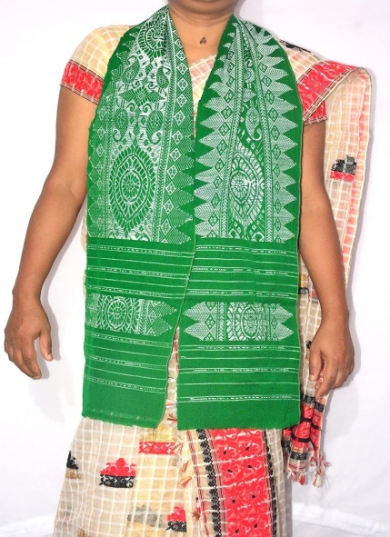 Buy Assam Bodo,Boro Traditional Handwoven Ethnic Dress Aronai (MUFFLER ...