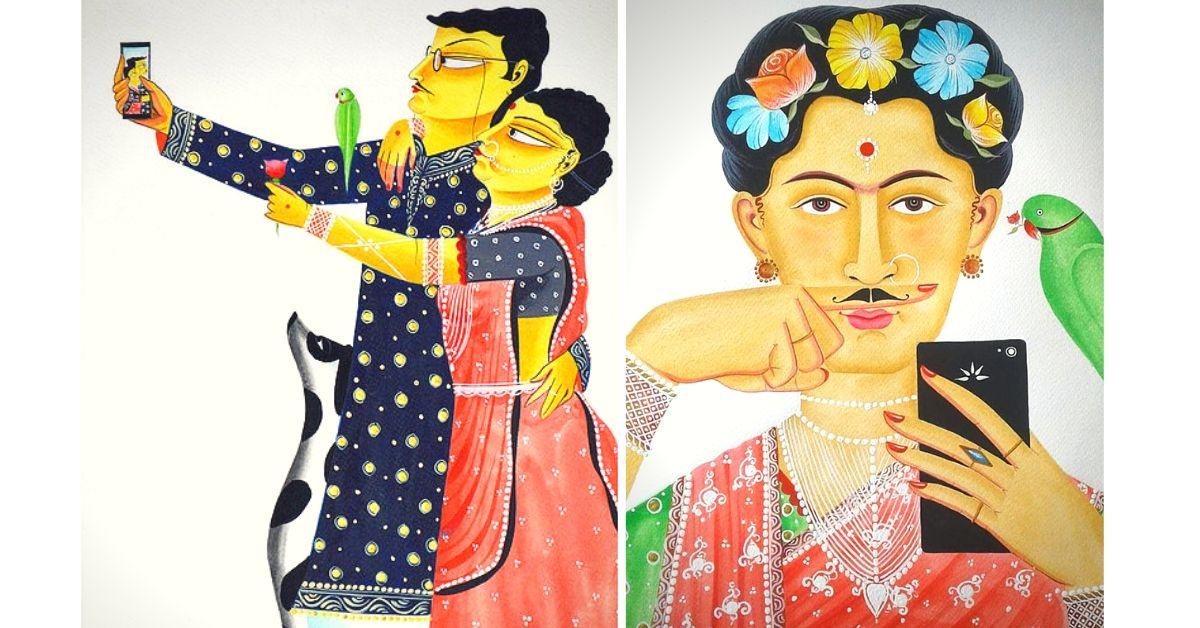 Kolkata Artist's Reinvention of Centuries-Old Patachitra Art Will Wow You!