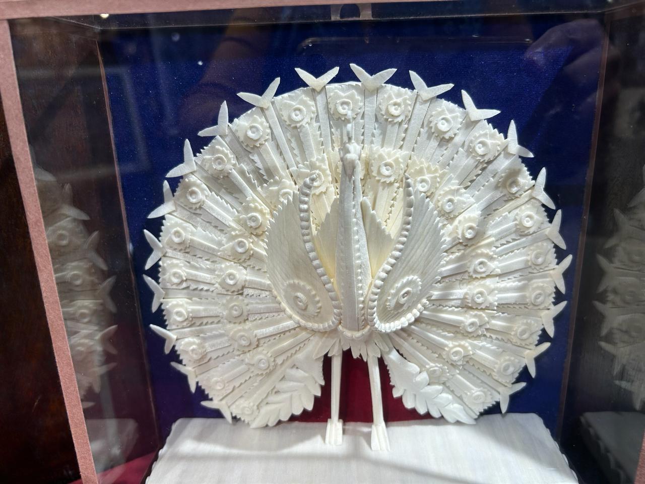 Sholapith Craft Peacock – Creating Joy India